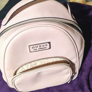 Guess Brand Mini Backpack Purse, Pink